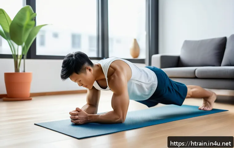 홈트 상체 운동 관련 이미지 1